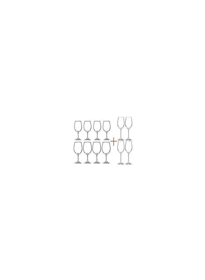 Riedel Riedel Ouverture Red and White Magnum Glass and Champagne Flute  - Image 2