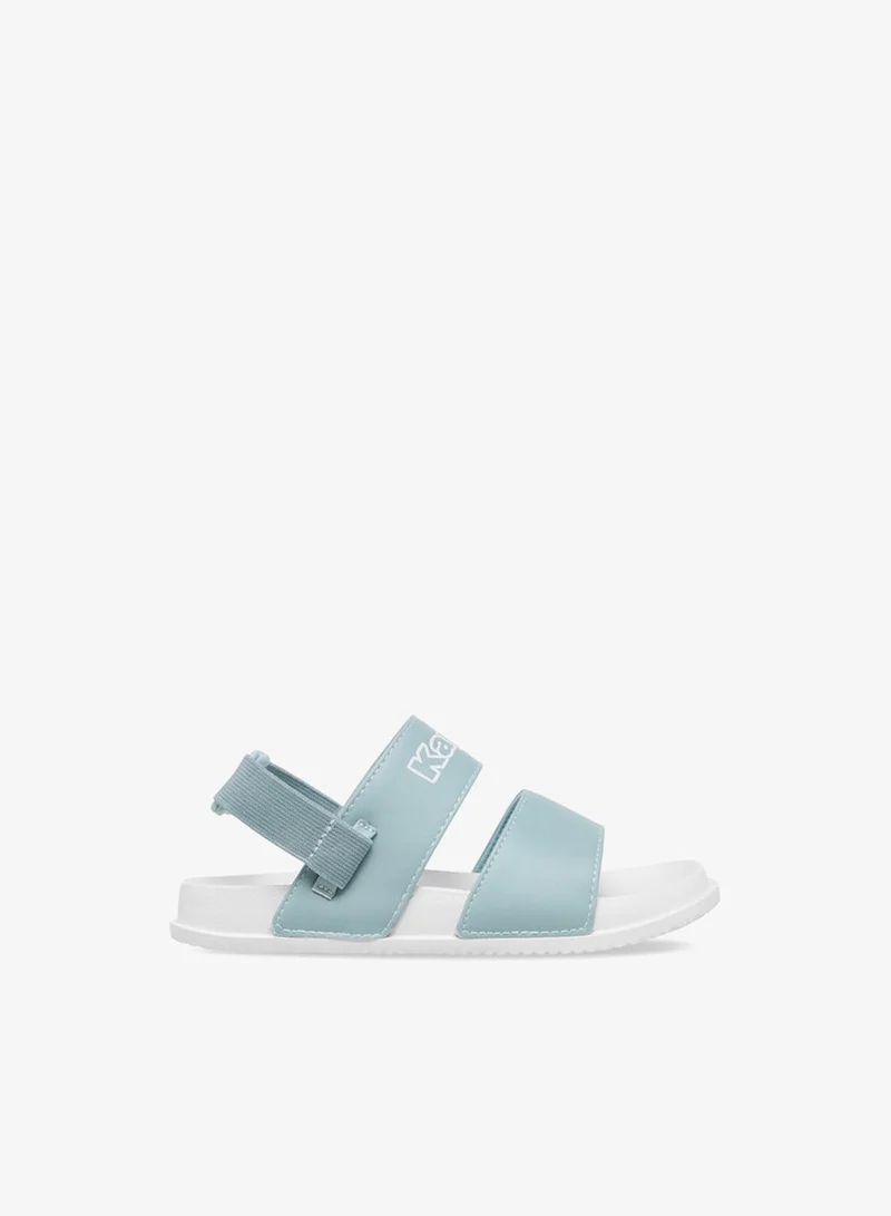Kappa Girls' Logo Print Sandals with Elasticated Strap
