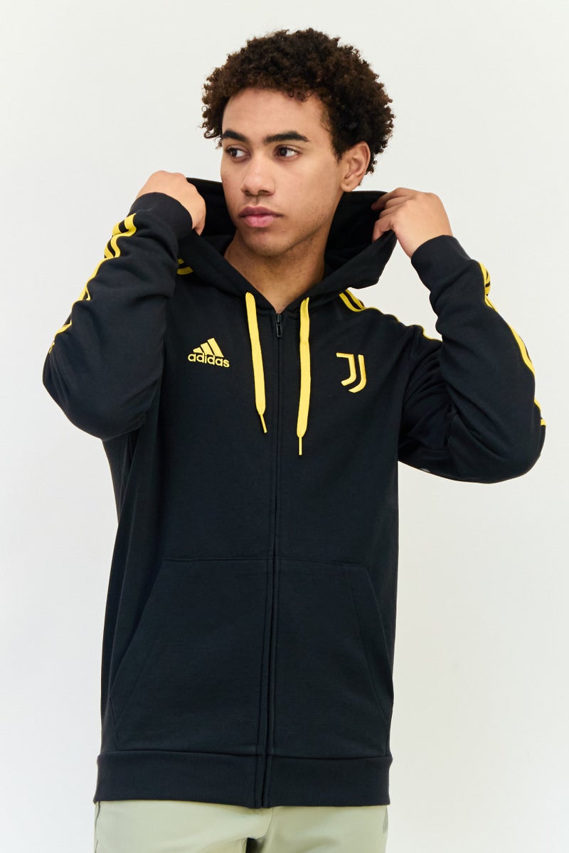Adidas Men Sportswear Fit Long Sleeve Juventus Football Jackets, Multicolor  - Image 1
