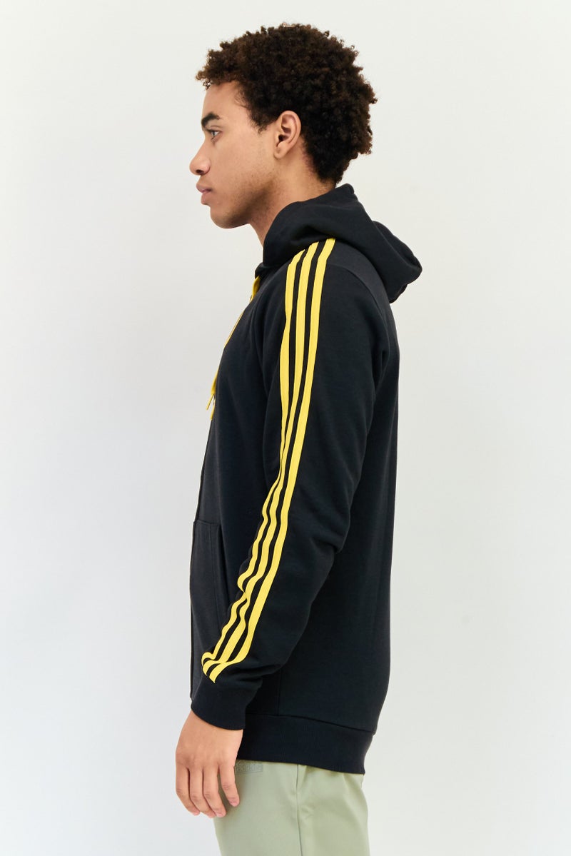 Adidas Men Sportswear Fit Long Sleeve Juventus Football Jackets, Multicolor  - Image 3