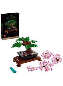 LEGO Icons Bonsai Tree 10281 Building Blocks Toy Set; Flowers Botanical Collection (878 Pieces)