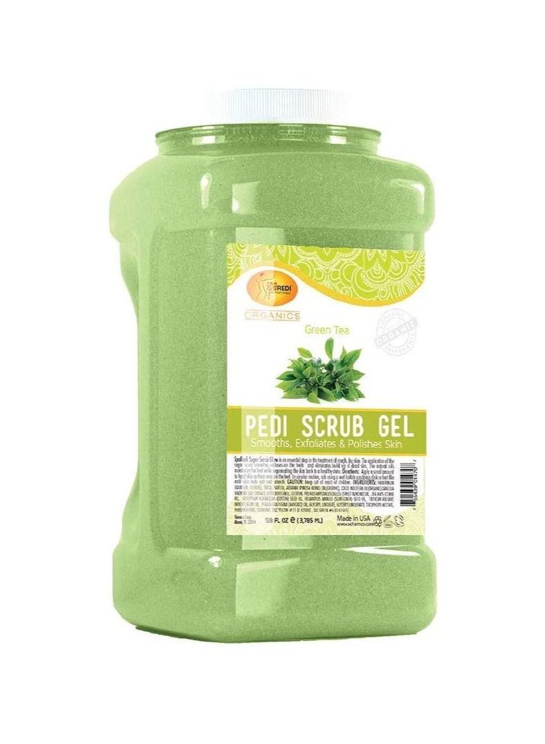 sparedi Pedi Scrub Gel Green Tea  1 Gallon