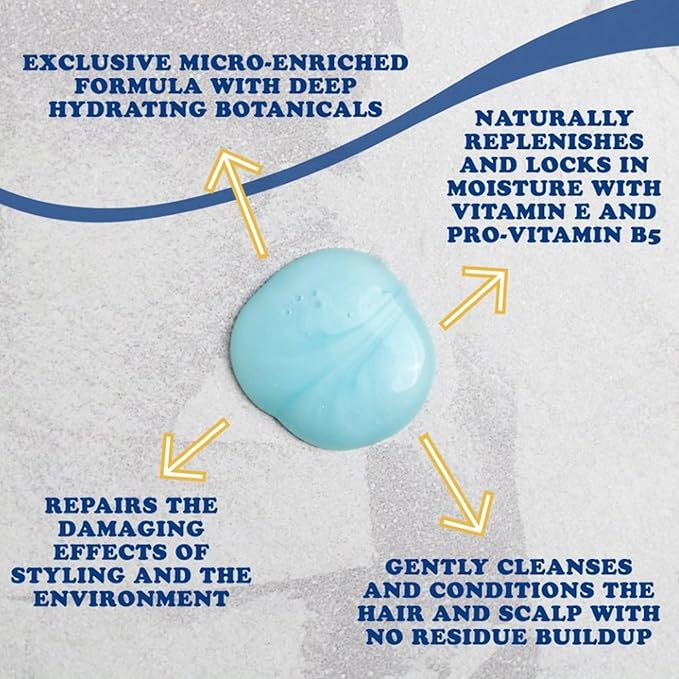 Mane 'n Tail شامبو مان و تيل لعلاج الاحتفاظ بالرطوبة العميقة بروفيتامين B5 يرطب ويطيل 355 مل عبوة من 1 - Image 4