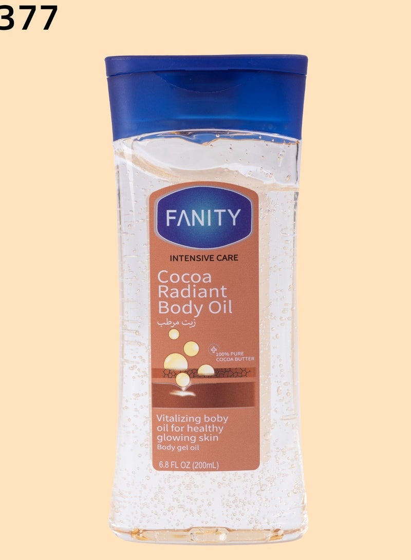FANITY Intensive Care Cocoa Radiant Body Oil 200ml