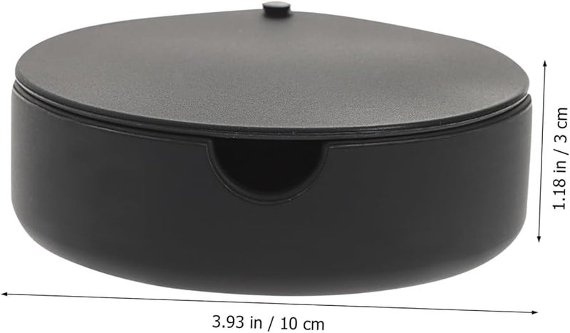 Silicone Ashtray With Lid Portable Desktop Ash Box Shatter Resistant Home Decor - Image 3