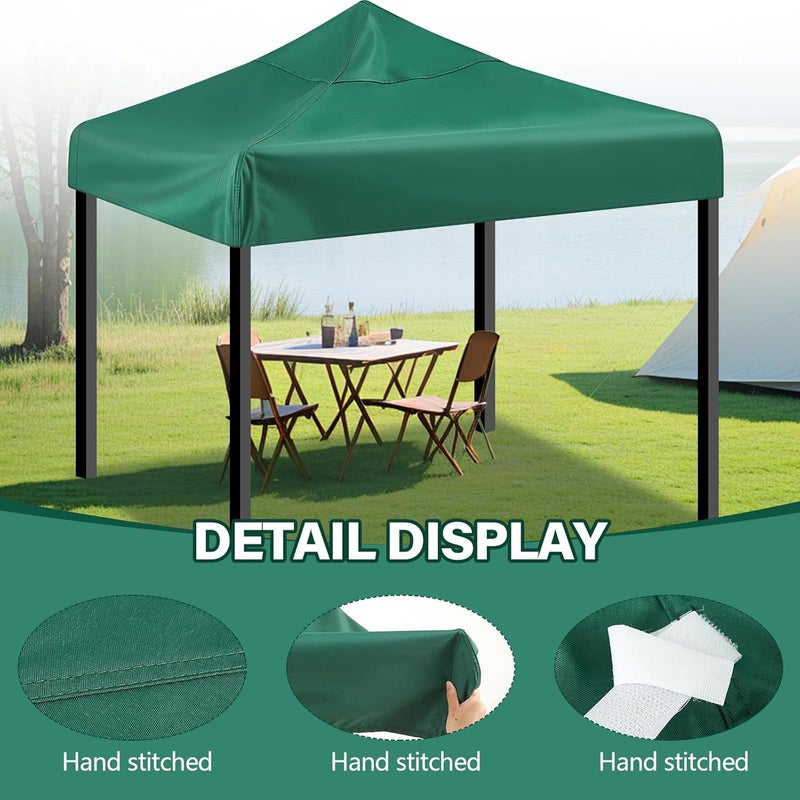 GliCraft 1 Pcs All Around Playtime Patio Replacement Canopy Compatible with Step2 4728 x 4728 Outdoor Kids Playhouse Replacement Canopy Replacement Canopy Top Cover Suitable for Playhouse Playground - Image 4