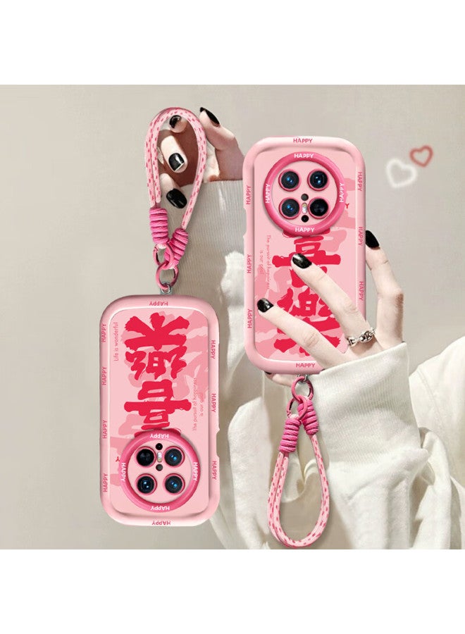 Jiang Ming Jiangming Huawei Mate 70 Phone Case Huawei Mate 70 Protective Cover With Lanyard Full Coverage Lens Anti-drop Creative Painting Skin-friendly Soft Shell Trendy Wind Full Coverage Edge - Image 3