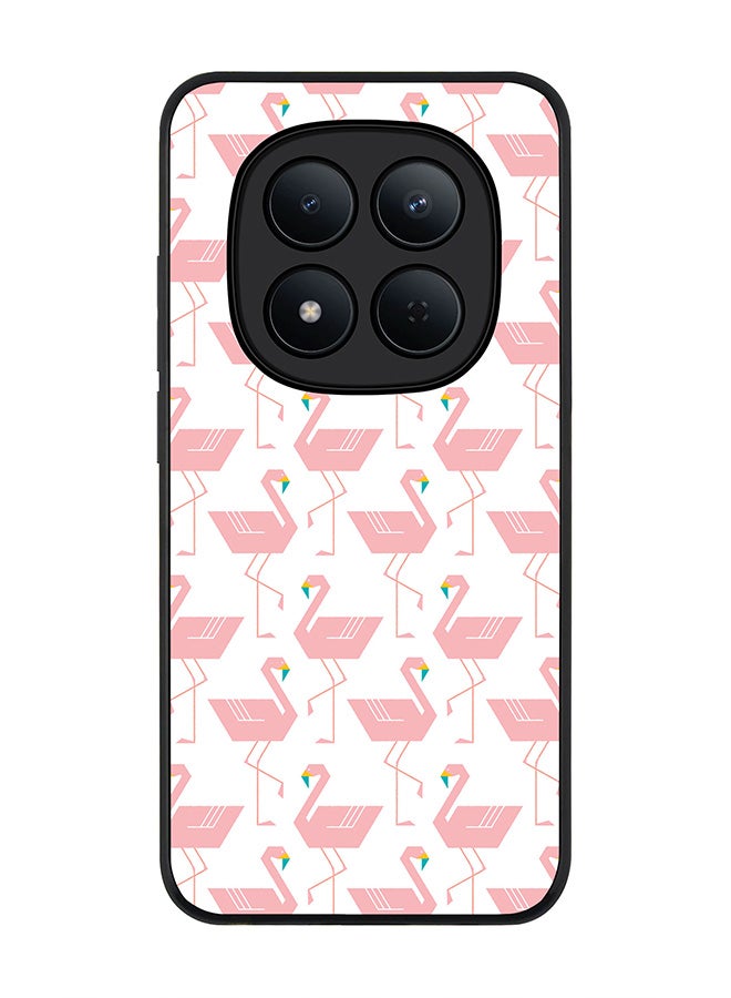 For Xiaomi Redmi Note 15 Pro 5G Case,Slim fit Camera Protection, Shockproof Thin Phone cover  - Feminine Flamingos