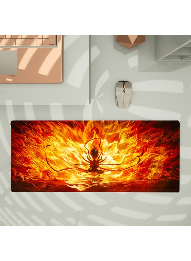 Nezha Mouse Pad Logo Custom-Made Table Mat Custom-Made Special-Shaped Advertising Colorful Computer Manufacturer Direct Sales Game Table Rubber 