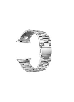 Generic Stainless Steel Watch Band For Apple Watch Series 9 ULTRA 2 - 49mm - Silver  - Image 2