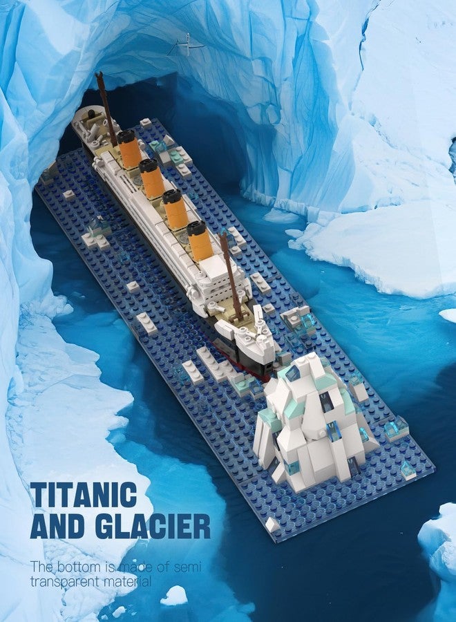 dOvOb RMS Titanic Model Building Blocks Set, 615 Pieces Bricks, MOC Ship Model Display Collection Model Kit for Teens and Adults，Compatible with Major Brands - Image 5