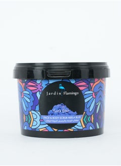 Jardin Flamingo Face & Body Scrub 400g - Neela Blue  - Image 1
