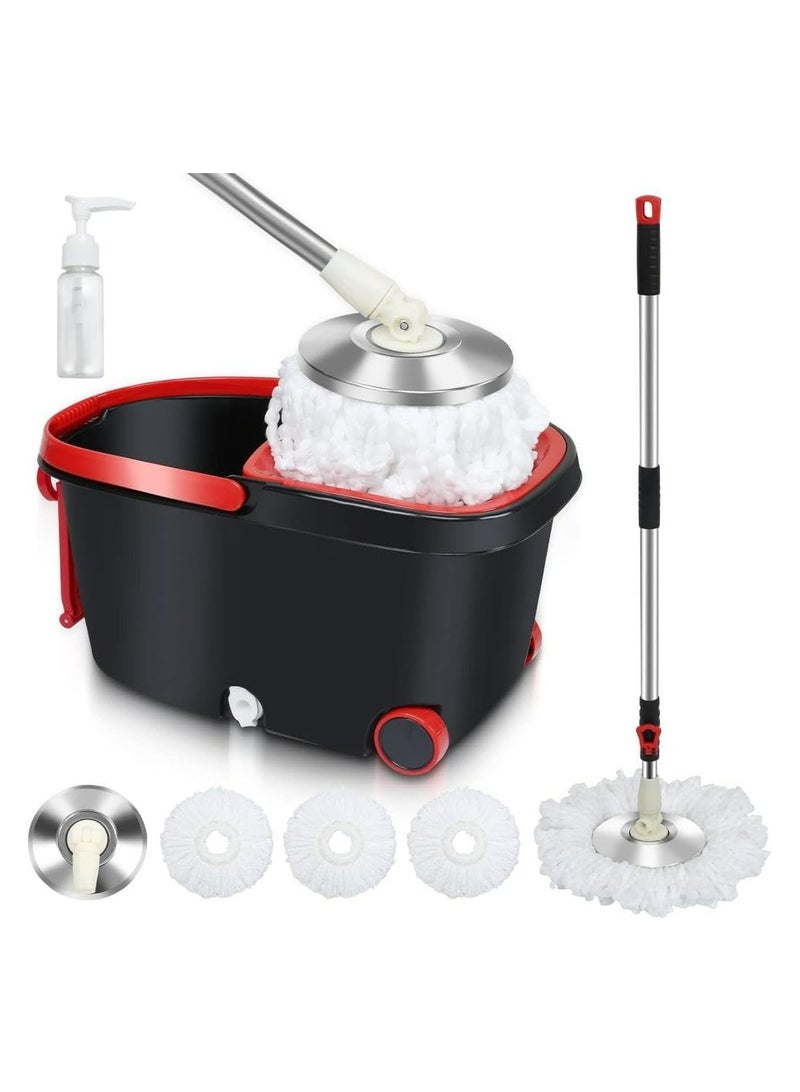 Oasisgalore 1 Set 360° Spinning Floor Mop and Bucket - Image 1