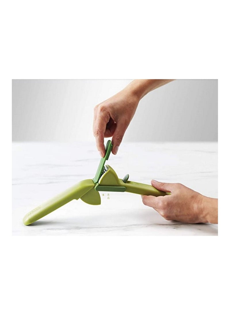 Joseph Joseph Cleanforce Garlic Press Mincer One Size Green  - Image 4