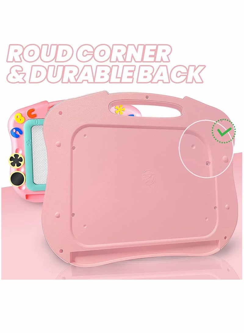 Magnetic Drawing Board table with Stamps PenColorful Erasable Magnet Writing Sketching Pad for Toddlers Learning Toys  Education Doodle Toys for 3+ YearOld Kids Birthday Gift - Image 5