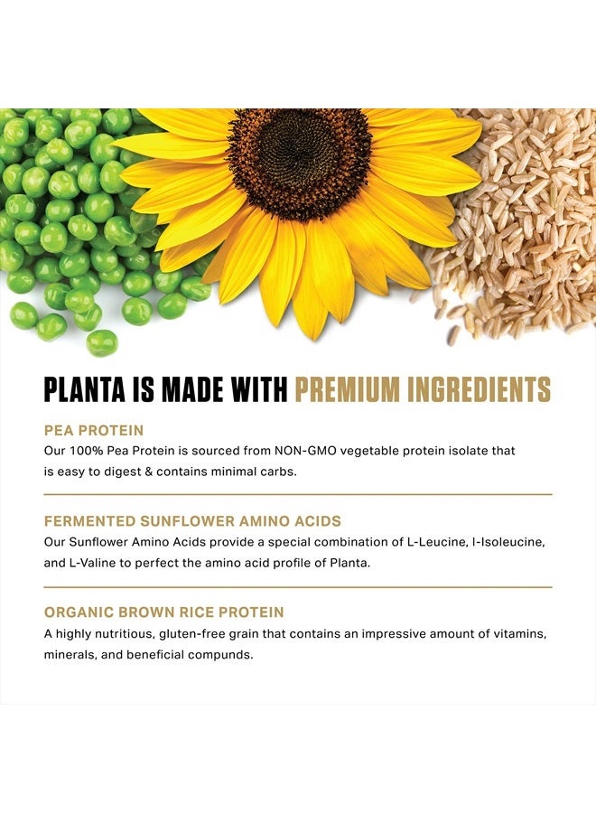 Ambrosia Planta - Premium Organic Plant-Based Protein | Vegan & Keto Friendly | Gourmet Flavors with No Bloating or Stomach Upset | Gluten & Soy Free | No Added Sugar | 25 Servings | Banana Maple - Image 5