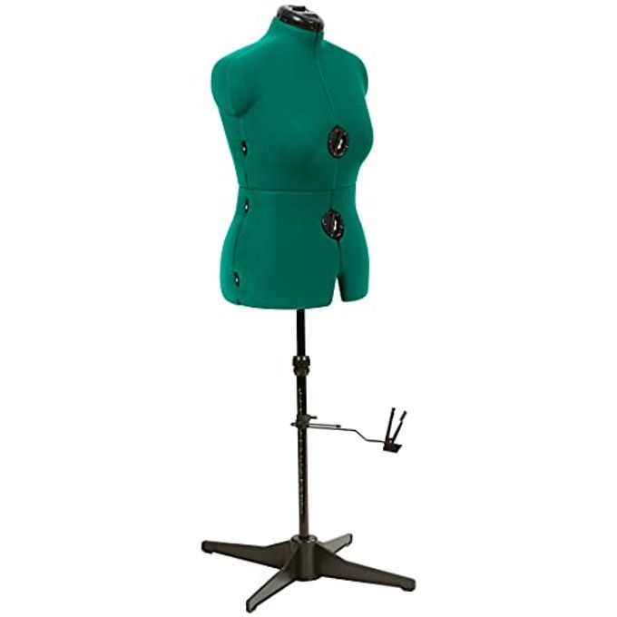 Dritz Sew You Adjustable Dress Form M/L, Sizes US 1218, Female Sewing Mannequin with Pinnable Body Torso, 12 Dials for Accurate Fitting & 360 Hem Guide - Image 1