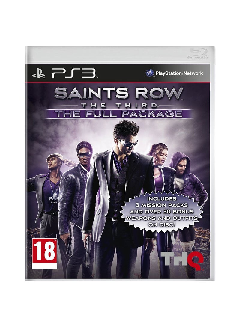 THQ Saints Row The Third The Full Package (Intl Version) - playstation_3_ps3 - Image 1