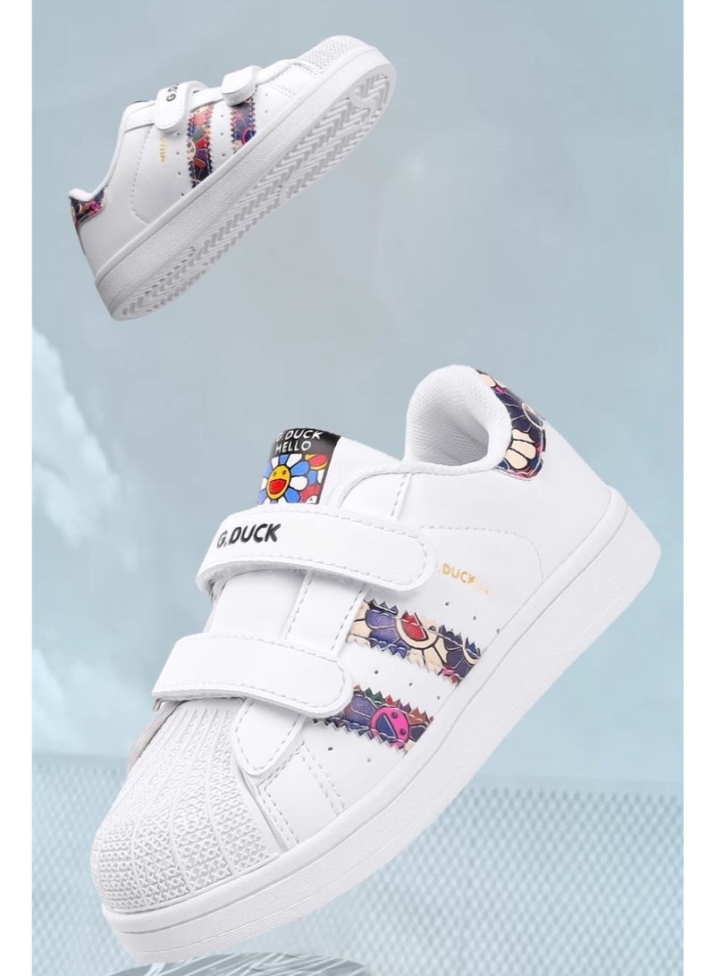 G.DUCK Children's Fashionable Breathable Board Shoes - Image 4