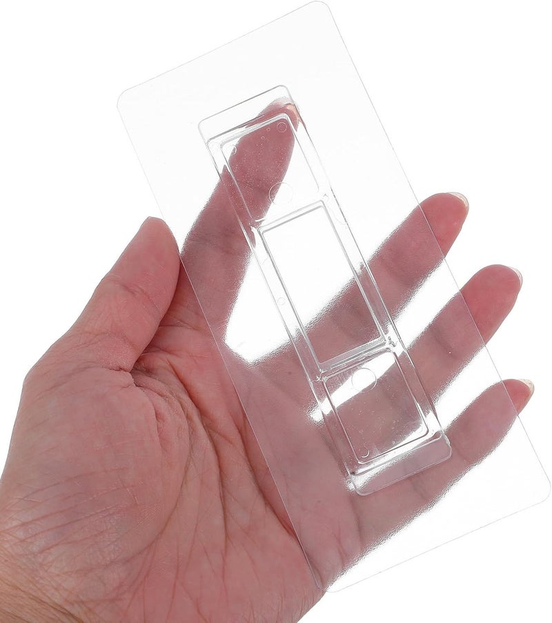 VICASKY 20pcs Adhesive Wall Hooks with Strong Sticky Strips, No-Drill Utility Hanging Hooks for Kitchen and Bathroom Storage, 14x6cm Seamless Rack Stickers for Home Organization - Image 4