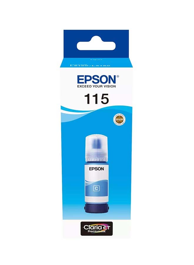 115 EcoTank Pigment Ink Bottle - Cyan