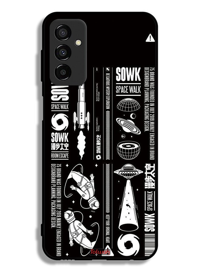 Tolwak Samsung Galaxy F23 Protective Case Cover Sowk Space Walk Sticker  - Image 2