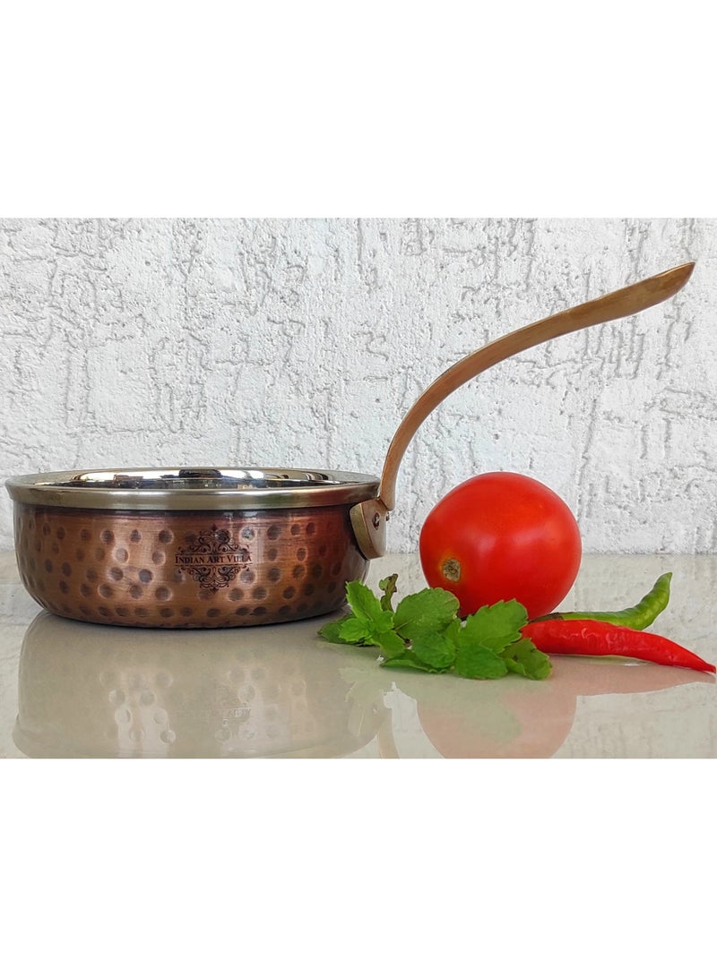 Bin Shihon hammered copper serving pot cassrole high quality Available in several sizes - Image 5