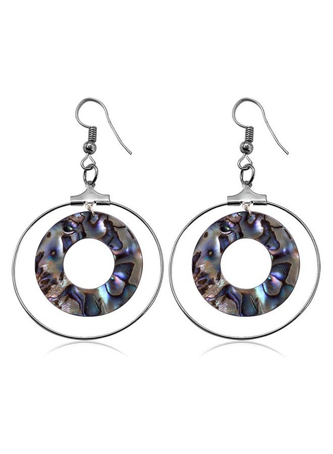 تونج كلاود 120 قطعة من إكسسوارات العثور على مكونات أقراط الخرز المستديرة لصنع المجوهرات بمقاسين (ذهبي وفضي، 30 مم و40 مم) - Image 3