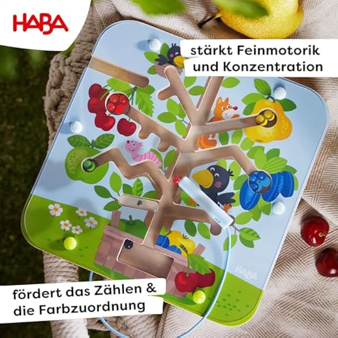 Haba Magnetic The Raven Fruit Teo Game Multicoloured 306083 - Image 5