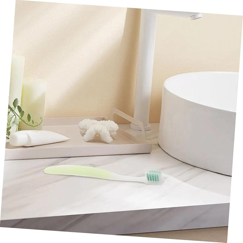 فرشاة أسنان على شكل حرف U، شعيرات ناعمة للكبار، تنظيف لطيف، العناية باللثة، إزالة البلاك، أزرق - Image 5