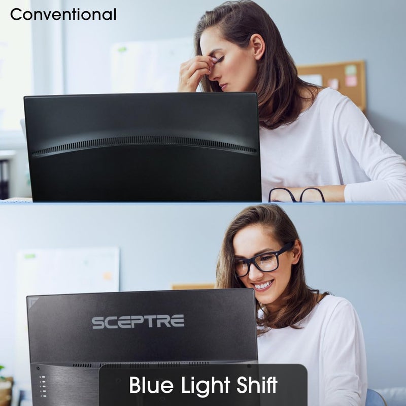 Sceptre New 24.5-inch Gaming Monitor 240+Hz 1ms DisplayPort x2 HDMI x2 100% sRGB AMD FreeSync Premium Build-in Speakers, Machine Black 2025 (E255B-FWD240 Series) - Image 2