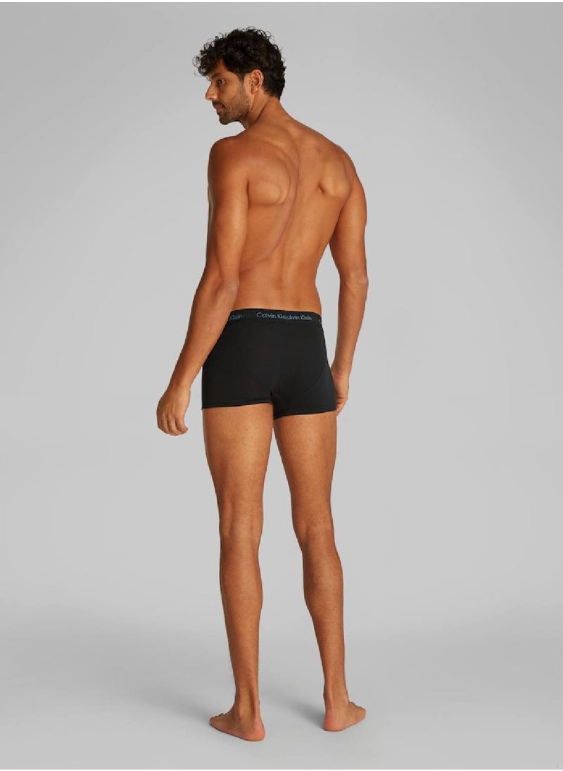 Cotton Stretch Low Rise Trunk - 3 Pack