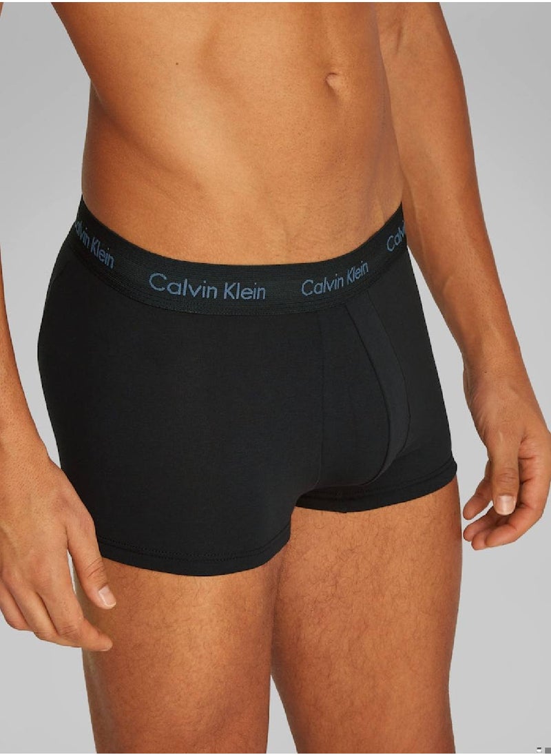 Cotton Stretch Low Rise Trunk - 3 Pack