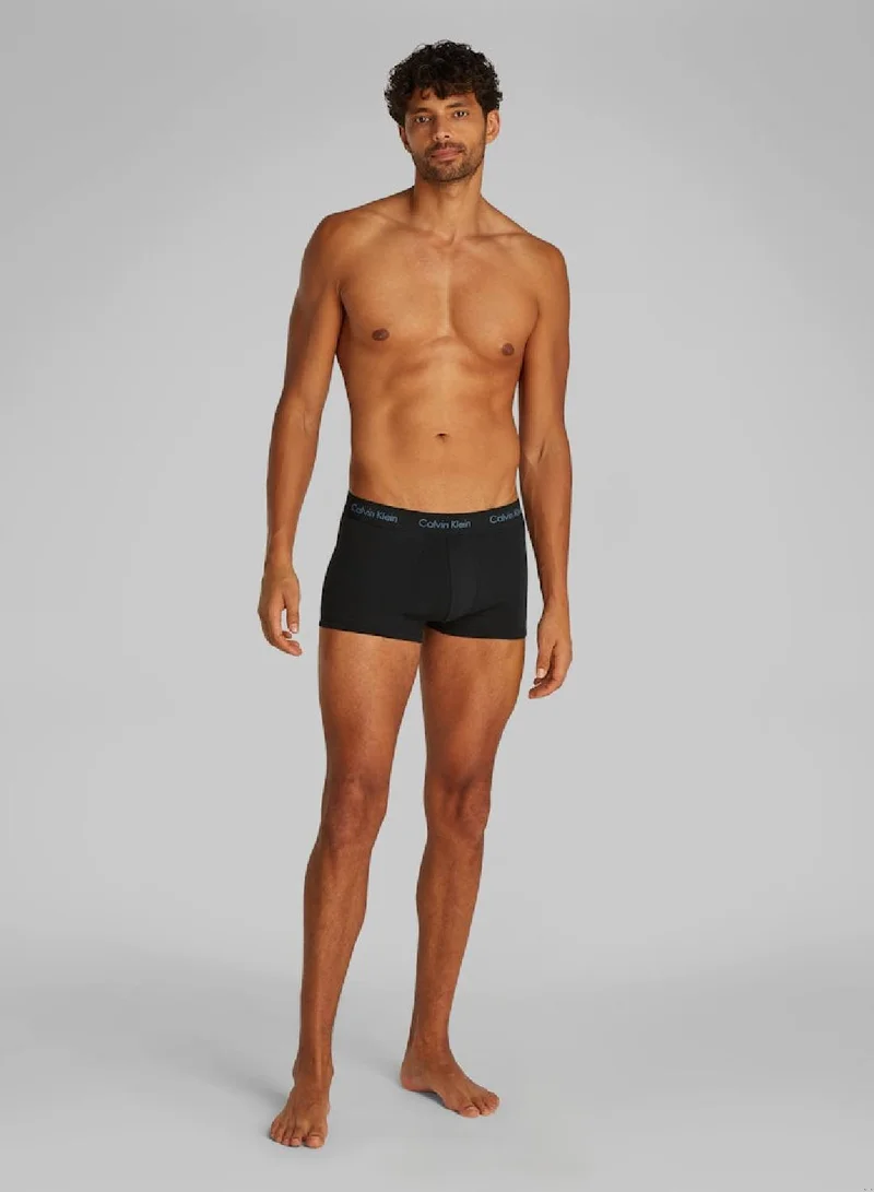 CALVIN KLEIN Cotton Stretch Low Rise Trunk - 3 Pack