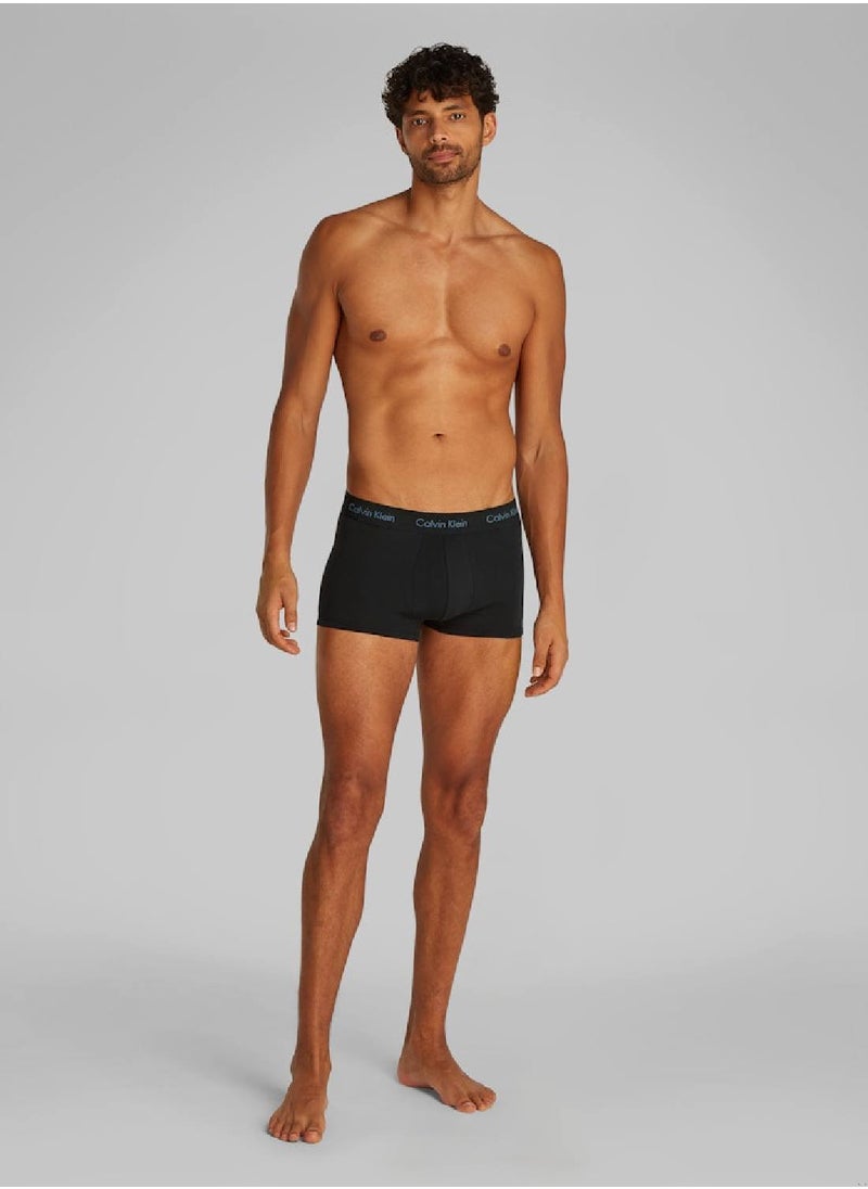 Cotton Stretch Low Rise Trunk - 3 Pack