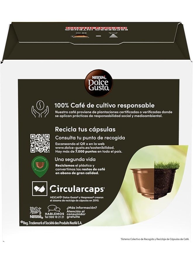 Dolce Gusto Nescafé Espresso Intenso Decaf Pods - 16 Capsules - Image 3
