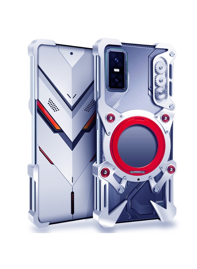 عام غطاء إنفينيكس جي تي 30 برو - تصميم إطار ألومنيوم متميز بلا حواف مع حامل دوار 360° وتصميم تروس ميكانيكية مفرغة - Image 1