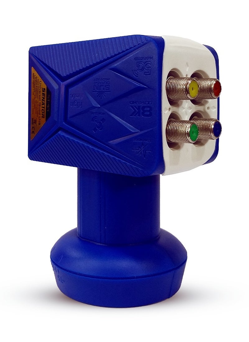 سيناتور Senator - ST-421 Ku-Band Universal 4 LNB Port - Blue  - Image 1