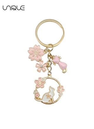 Keychain - Sakura keychain - Cat Pendant keychain - Pink key - Stylish and Simple - pzsku/ZAEA634B55B3F37B2D048Z/45/_/1720773534/d97c129c-48ab-4bbf-a2f8-0812eb5282f4