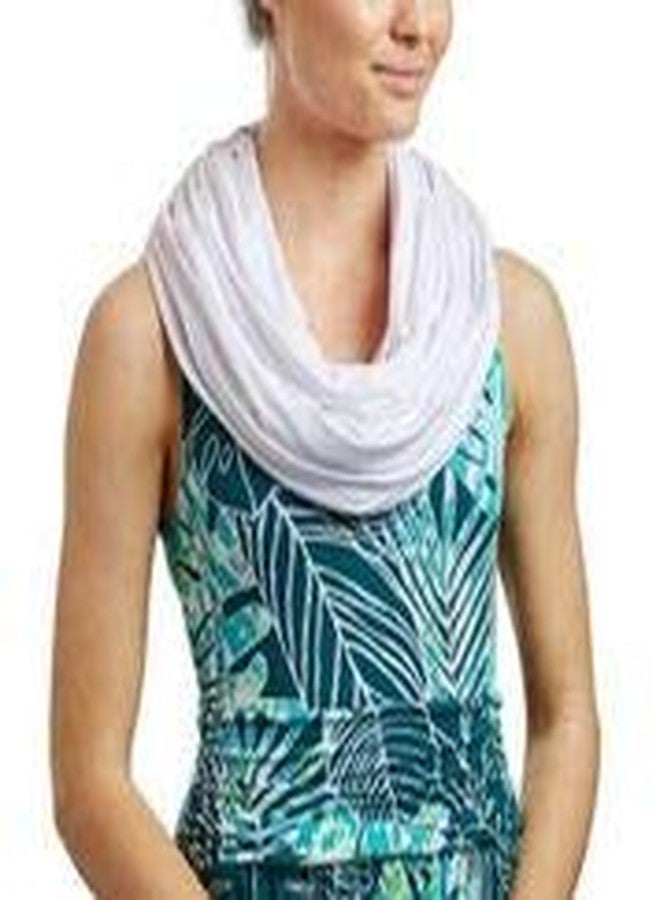 UV SKINZ UPF 50+ Womens Sun Shawl - White - Image 3