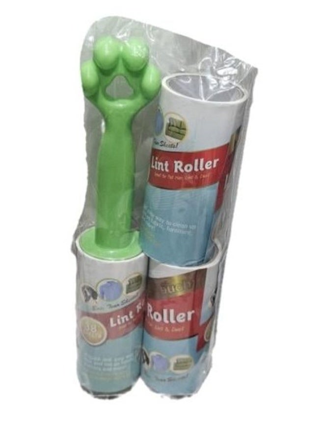 Cat and dog hair removal roller with 2 refill rollers - Image 3