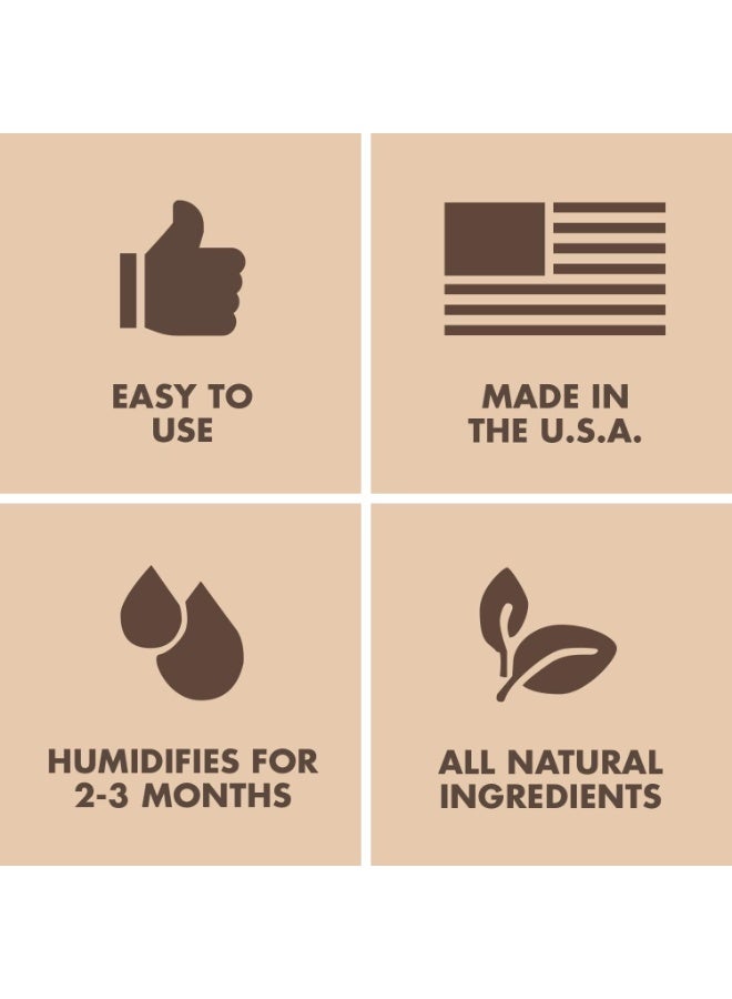 بوفيدا عبوات بوفيدا للتحكم في الرطوبة بنسبة 65% – حجم 60 – 4 عبوات – امتصاص رطوبة ثنائي الاتجاه للتخزين طويل الأمد – عبوات ترطيب في كيس قابل للإغلاق - Image 4