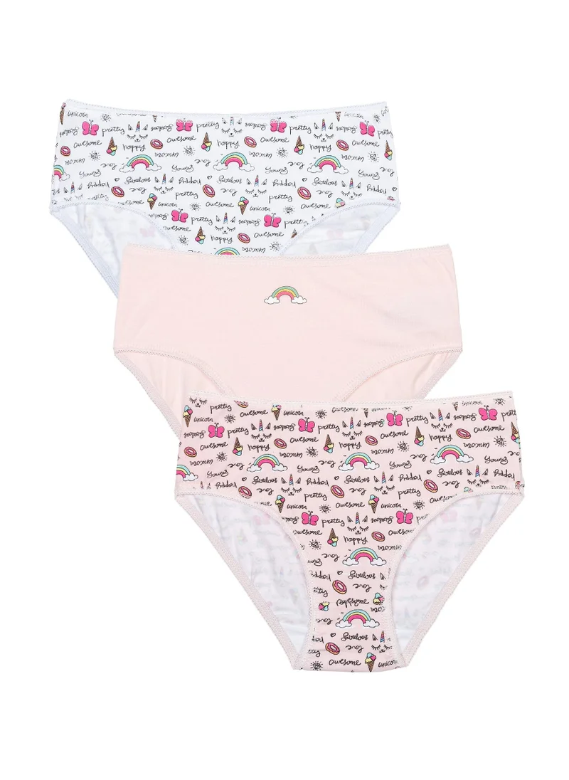 مينوتي Kids Girls Three Pack Of Knickers