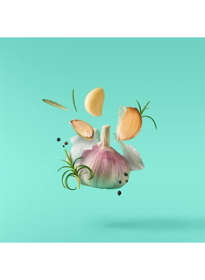 100% Mega Allicin Stabilized Patented Allicin from Garlic | 180,000mcg (180mg) Vegetarian-Capsule, Odorless, Non-GMO, and Gluten-Free (90 Count)
