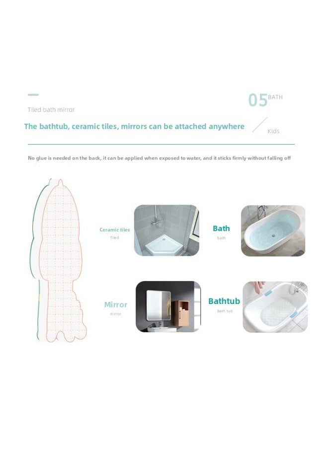 Baby Bath Toys Water Activated Wall Stickers For Toddler Bathroom Fun Educational Play EVA Foam Material Safe For Infants-Color:Please Contact Wangwang For Customization  - Image 4