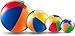Bedwina 4Pcs Assorted Inflatable Beach Balls Rainbow Beach Balls for Kids in 6 12 16 24 Sizes Colorful Blow Up Pool Toys for Beach Games Summer Party Decor Outdoor Fun - Image 3
