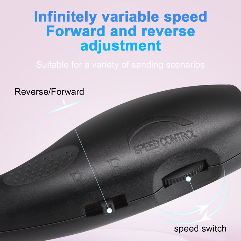 USB Portable Nail Polishers 35000 RPM Electric Nail Polisher Nail Polish Dead Skin Remover - Image 5