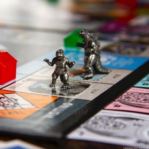 USAopoly Monopoly: Godzilla | Based on Classic Monster Movie Franchise Godzilla | Collectible Monopoly Game Featuring Familiar Locations and Iconic Kaiju Monsters - Image 5