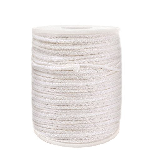 EricX Light #24PLY/FT Braided Wick: 200 Foot Spool.Candle Wicks for Candle Making,Candle DIY - Image 1