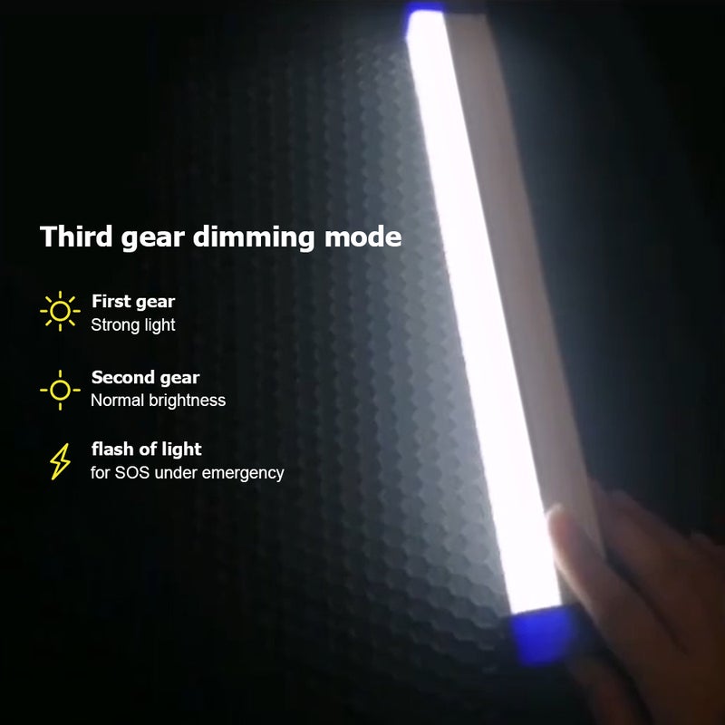 40W LED Rechargeable Emergency Lamp Daylight Lamp Sunlight Lamp LED Tube Rain-proof USB Fill-in Light for Live Streaming Camping Street Vending - Image 2
